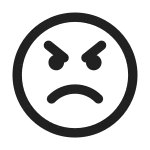 Emoji Angry SVG Icon